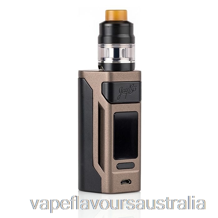 Vape Nicotine Australia Wismec Reuleaux RX2 20700 200W TC Starter Kit Brown
